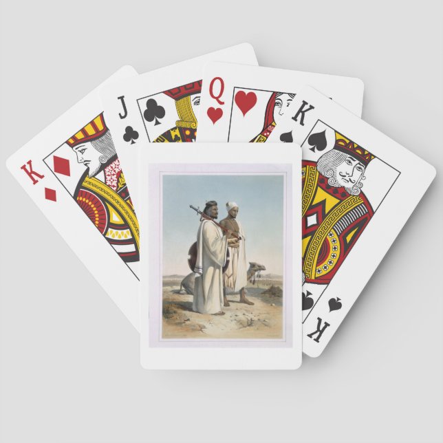 Jeu De Cartes Les Ababda, Nomades du désert de la Thébaïde orien (dos)
