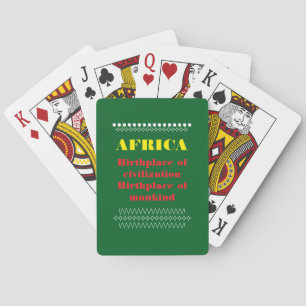 Jeu De Cartes Les Africains ont été les premiers à marcher sur l