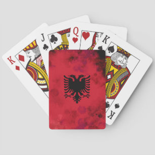 Jeu De Cartes Les Albanais jouent aux cartes.