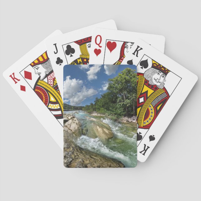 Jeu De Cartes Les Appartements de Barton Creek à Austin, Texas (dos)