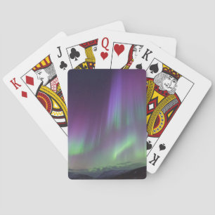 Jeu De Cartes Les Aurores Boréales Nord de l'Islande