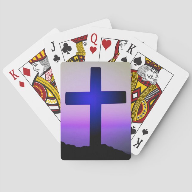 Jeu De Cartes Les cartes croisées Religieuses (dos)