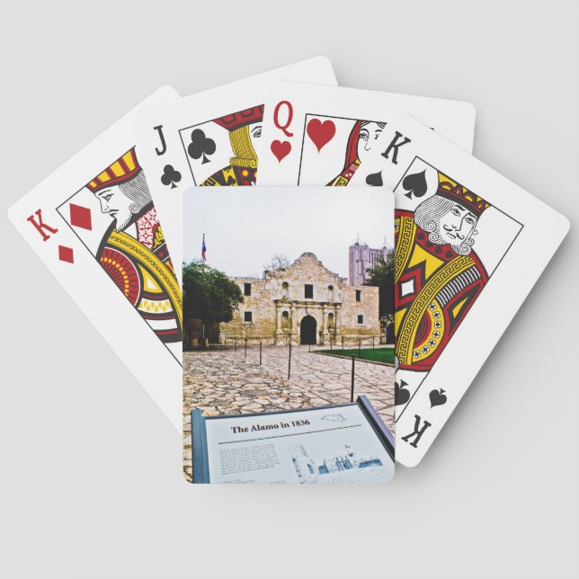Jeu De Cartes Les cartes de jeu Alamo (dos)