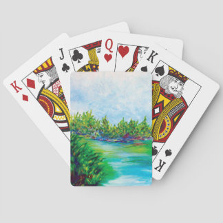 Jeu De Cartes LES CARTES DE JEUX SUR LE Lac
