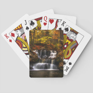 Jeu De Cartes Les cascades Connecticut Nouvelle-Angleterre