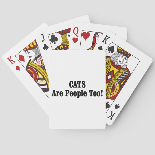 Jeu De Cartes Les CATS Sont Aussi Des Gens ! (dos)