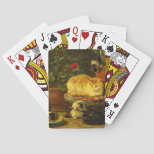 Jeu De Cartes Les chatons en jeu