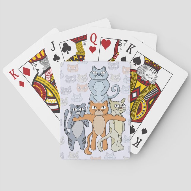 Jeu De Cartes Les Chats Magnifiques (dos)