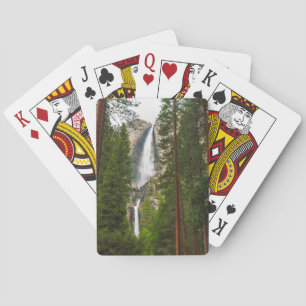 Jeu De Cartes Les chutes de Yosemite dans la forêt