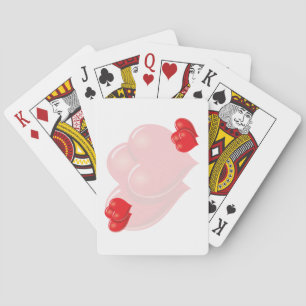 Jeu De Cartes Les coeurs sont des coeurs lourds