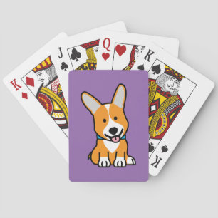Jeu De Cartes Les Corgis de corgi poursuivent le Pembroke