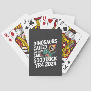 Jeu De Cartes Les dinosaures ont appelé et ils ont dit bonne cha