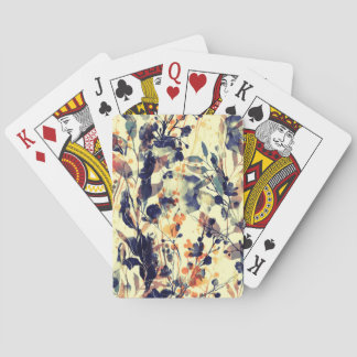 Jeu De Cartes Les empreintes de la nature : Feuilles floraux san