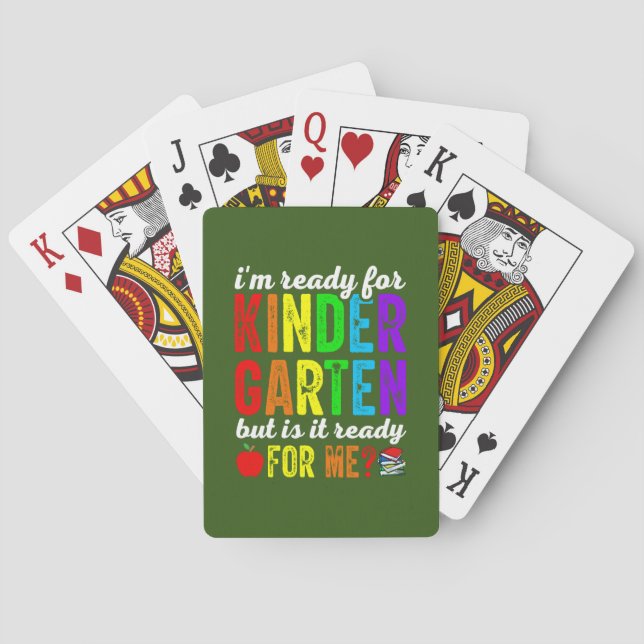 Jeu De Cartes Les Enseignants Sont Prêts Pour La Maternelle (dos)