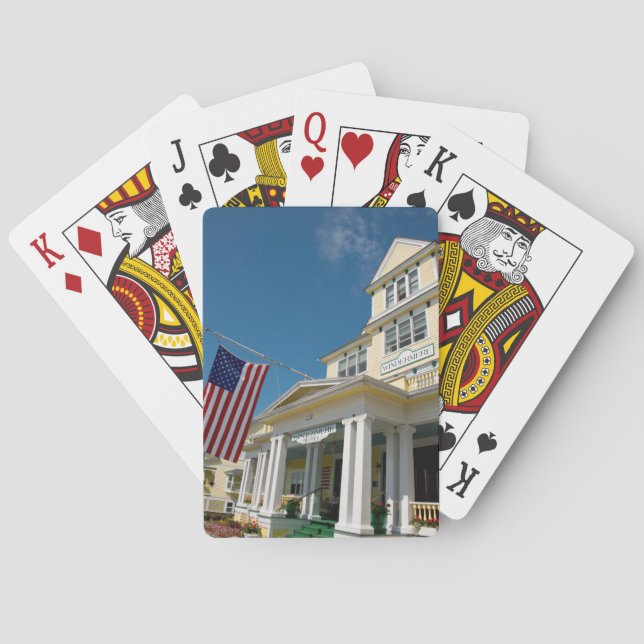 Jeu De Cartes Les Etats-Unis, Michigan, île de Mackinac (dos)