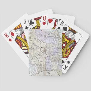 Jeu De Cartes Les ETATS-UNIS TRACENT, c1812