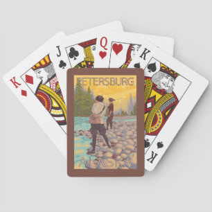 Jeu De Cartes Les femmes pilotent la pêche - Pétersbourg, Alaska