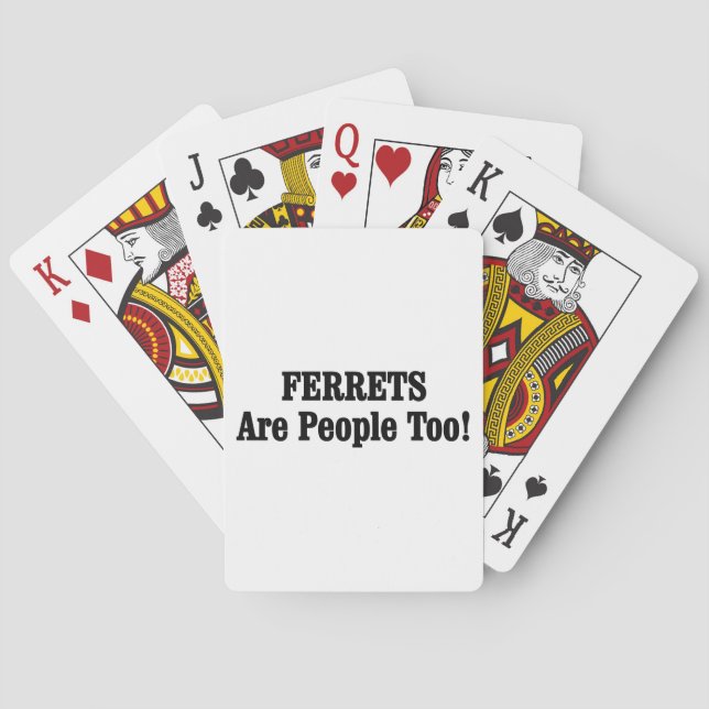 Jeu De Cartes Les FERRETS Sont Aussi Des Gens ! (dos)