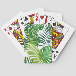 Jeu De Cartes Les Feuilles de Green Tropical
