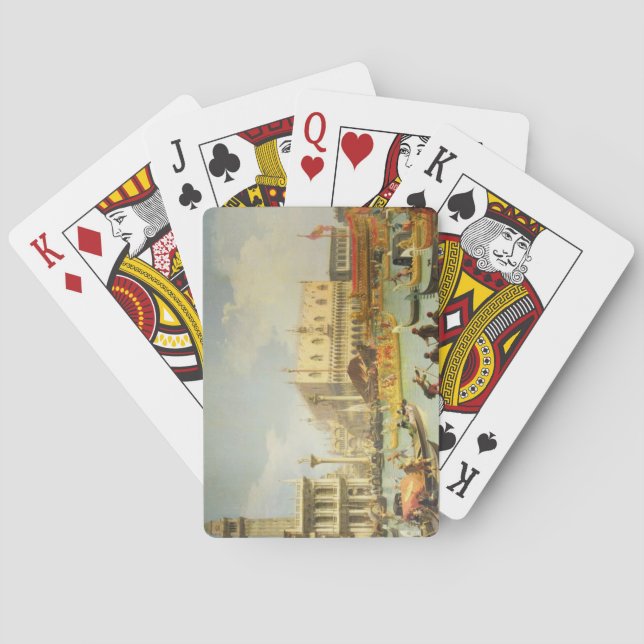 Jeu De Cartes Les Fiançailles du Doge de Venise (dos)