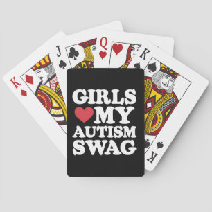 Jeu De Cartes Les filles adorent mon look autistique drôle de se