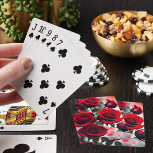 Jeu De Cartes "Les fleurs de Rose écarlate : un bouquet de passi