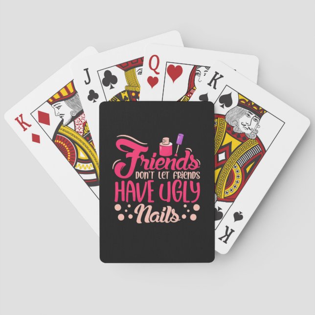 Jeu De Cartes Les Grands Amis Ont Des Ongles Vilains (dos)