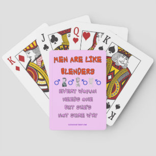 JEU DE CARTES LES HOMMES SONT COMME DES BÉNÉDICTEURS