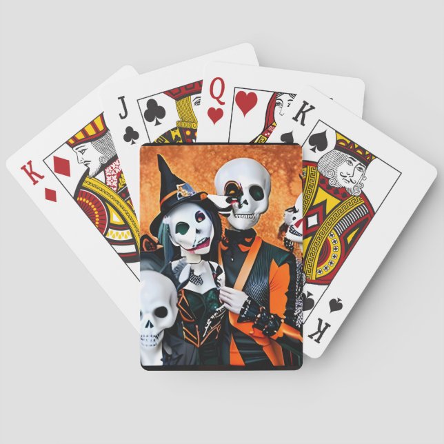 Jeu De Cartes Les irréductibles d'Halloween (dos)