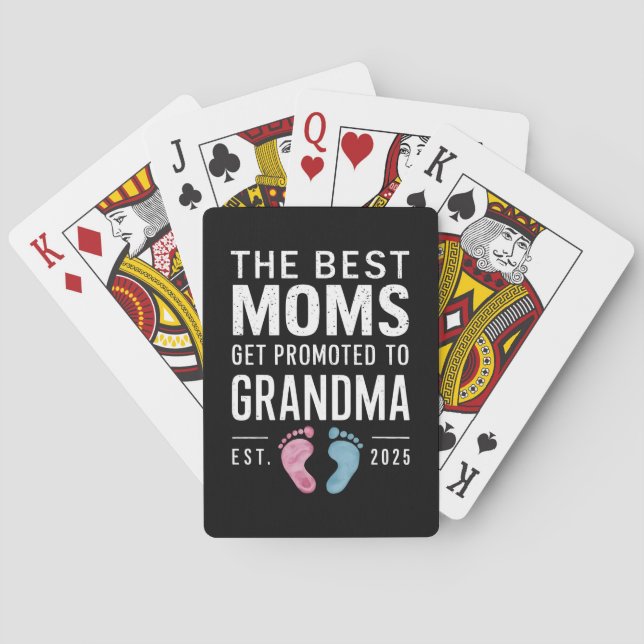 Jeu De Cartes Les Meilleures Moms Sont Promues À Grandma Est 202 (dos)
