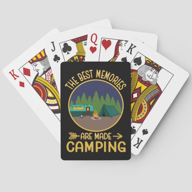 Jeu De Cartes Les Meilleurs Souvenirs Sont Des Cadeaux De Campin (dos)