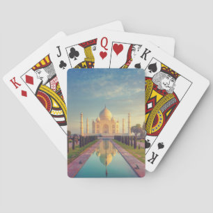 Jeu De Cartes Les monuments   Couleurs du Taj Mahal