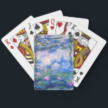 Jeu De Cartes Les nénuphars de Monet<br><div class="desc">Les nénuphars de Monet. Veuillez visiter mon magasin pour une conception plus intéressante et plus de choix de couleur. =>     zazzle.com/iwheels*</div>