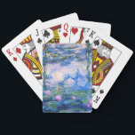 Jeu De Cartes Les nénuphars de Monet<br><div class="desc">Les nénuphars de Monet. Veuillez visiter mon magasin pour une conception plus intéressante et plus de choix de couleur. => zazzle.com/iwheels*</div>