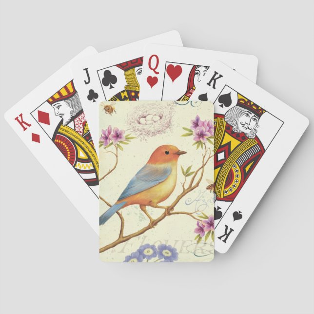 Jeu De Cartes Les oiseaux et les abeilles (dos)