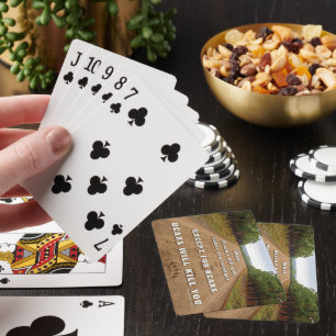 Jeu De Cartes Les ours de SlipperyJoe vous tueront empreintes de