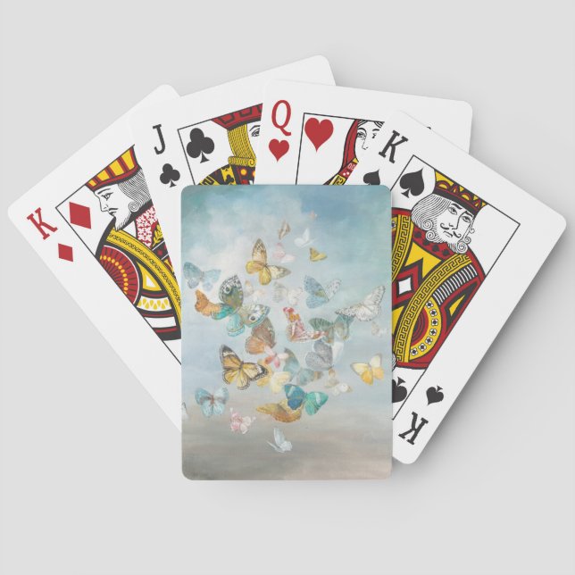 Jeu De Cartes Les papillons dans les nuages (dos)