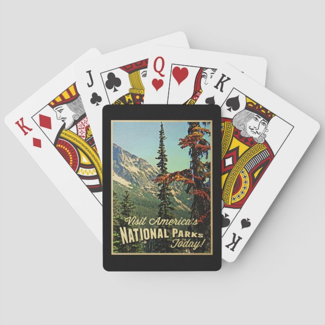 Jeu De Cartes Les parcs nationaux américains (dos)