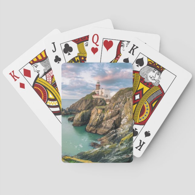 Jeu De Cartes Les phares | Baily Lighthouse Dublin, Irlande (dos)