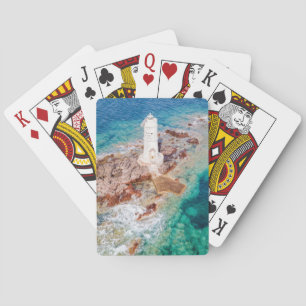 Jeu De Cartes Les phares   Phare de Mangiabarche Italie