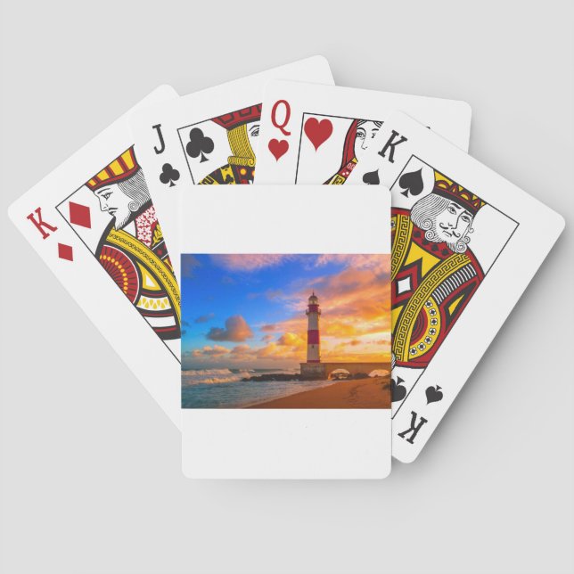 Jeu De Cartes Les phares | Phare d'Itapuã Brésil (dos)