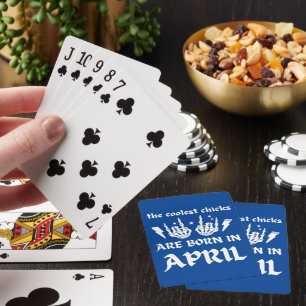 JEU DE CARTES LES PLUS COLORÉS SONT NÉS EN AVRIL