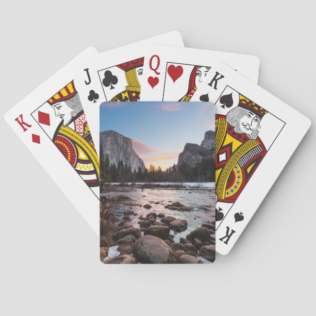 Jeu De Cartes Les portes de Yosemite de la vallée (dos)