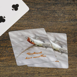 Jeu De Cartes Les Redheads ont plus amusant mignon Lizard Photog