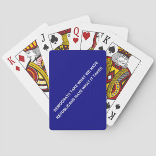 Jeu De Cartes Les Républicains ont ce qu'il faut