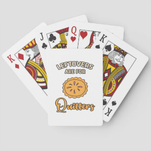 Jeu De Cartes Les Restes Sont Pour Quitters Drôle Pie Thanksgivi