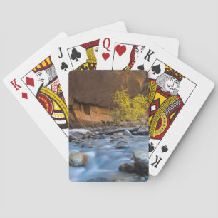 Jeu De Cartes Les rétrécissements de la rivière Virgin en automn