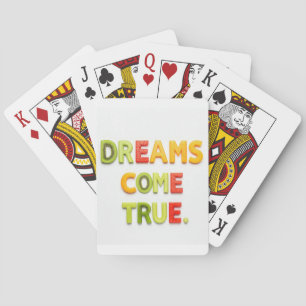 Jeu De Cartes Les rêves deviennent réalité