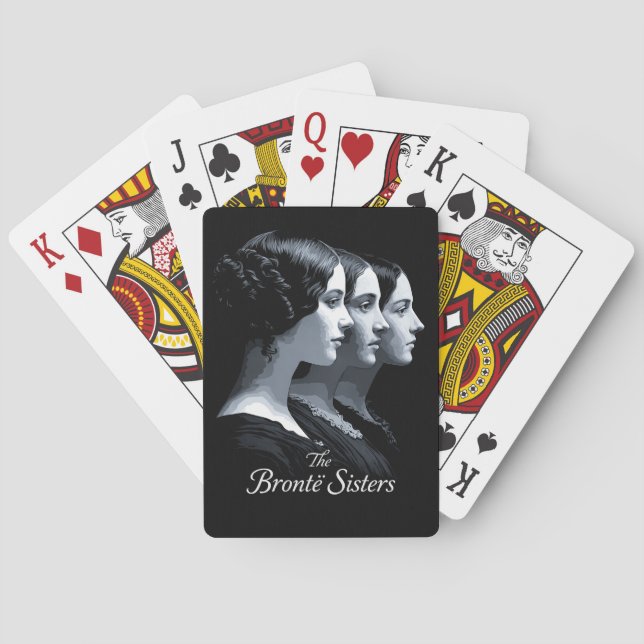Jeu De Cartes Les Sœurs Brontë (dos)