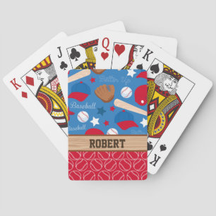 Jeu De Cartes Les SPORTS personnalisent le motif nommé